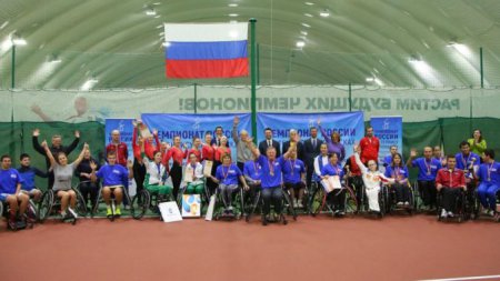 Спортсмены из Башкортостана Марат Юсупов, Гульфия Арсланова и Динара Сабитова завоевали бронзу на Чемпионате России по теннису на колясках